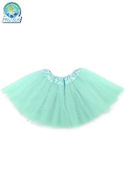 GONNA TULLE BAMBINA CIELO